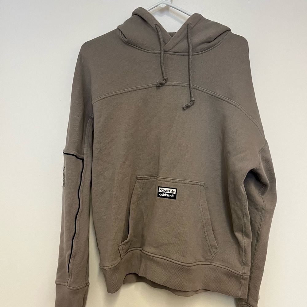 Grey original adidas size S hoodie